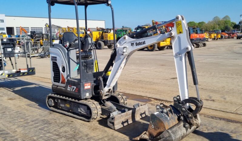 2022 Bobcat E17Z Mini Excavators For Auction: Leeds, UK – 30th April, 1st, 2nd & 3rd May 25 full