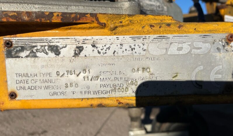 2007 CBS CABLE DRUM TRAILER For Auction on 2025-05-20 at 08:30 full
