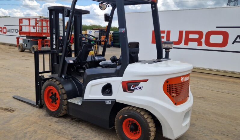 2024 Bobcat D30NX Forklifts For Auction: Leeds, UK – 30th April, 1st, 2nd & 3rd May 25 full