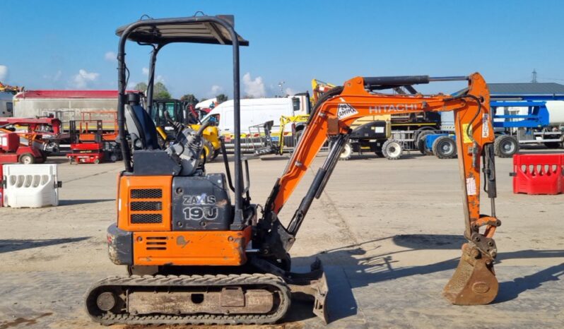 2015 Hitachi ZX19U-5A-UP YR Mini Excavators For Auction: Leeds, UK – 30th April, 1st, 2nd & 3rd May 25 full