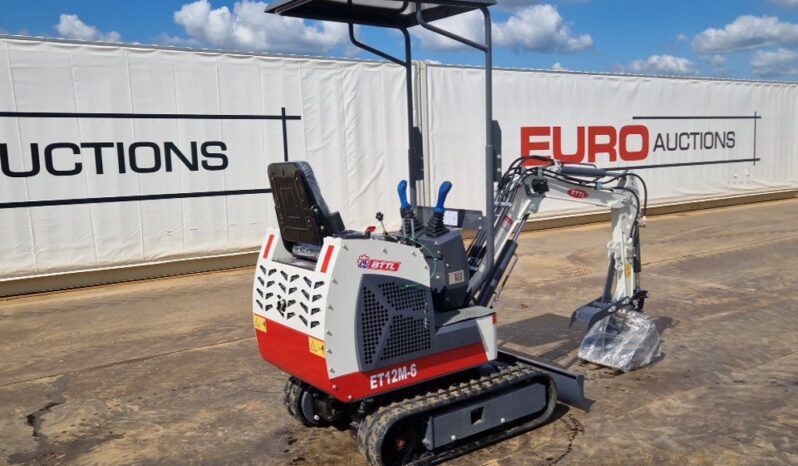 Unused 2024 BTTL ET12M-6 Micro Excavators For Auction: Dromore, NI – 16th & 17th May 2025 For Auction on 2025-05-17 full