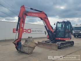 2020 Kubota KX080-4A2 6 Ton+ Excavators For Auction: Leeds, UK – 30th April, 1st, 2nd & 3rd May 25