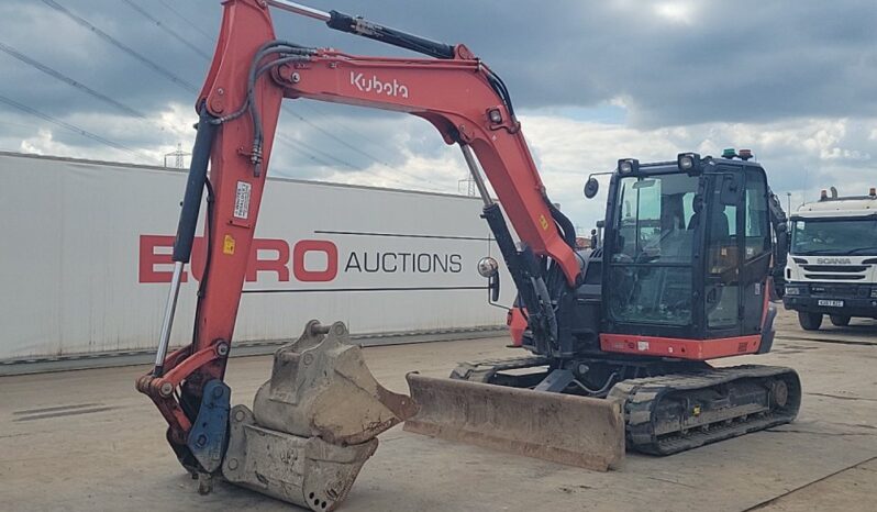 2020 Kubota KX080-4A2 6 Ton+ Excavators For Auction: Leeds, UK – 30th April, 1st, 2nd & 3rd May 25