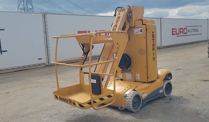 Haulotte Star 10 Manlifts For Auction: Leeds, UK – 30th April, 1st, 2nd & 3rd May 25