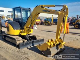 Komatsu PC35MR-2 Mini Excavators For Auction: Leeds, UK – 30th April, 1st, 2nd & 3rd May 25 full