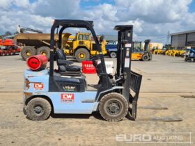 Utilev UT25P Forklifts For Auction: Leeds, UK – 30th April, 1st, 2nd & 3rd May 25 full