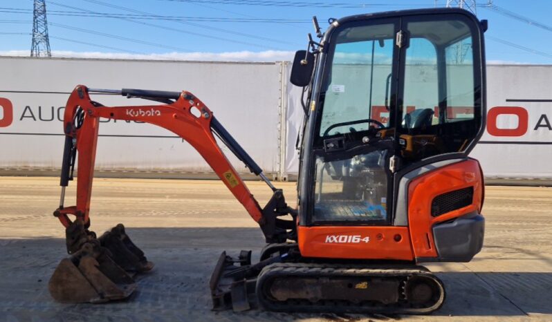 2015 Kubota KX016-4 Mini Excavators For Auction: Leeds, UK – 30th April, 1st, 2nd & 3rd May 25 full