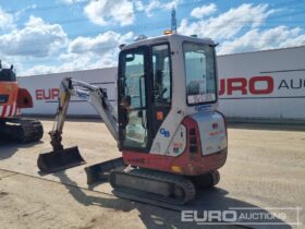 2022 Takeuchi TB216 Mini Excavators For Auction: Leeds, UK – 30th April, 1st, 2nd & 3rd May 25 full