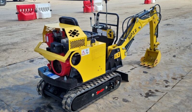 2024 Machpro MP12 Micro Excavators For Auction: Leeds, UK – 30th April, 1st, 2nd & 3rd May 25 full