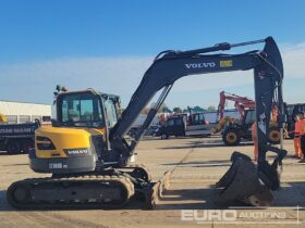 2021 Volvo ECR88D 6 Ton+ Excavators For Auction: Leeds, UK – 30th April, 1st, 2nd & 3rd May 25 full