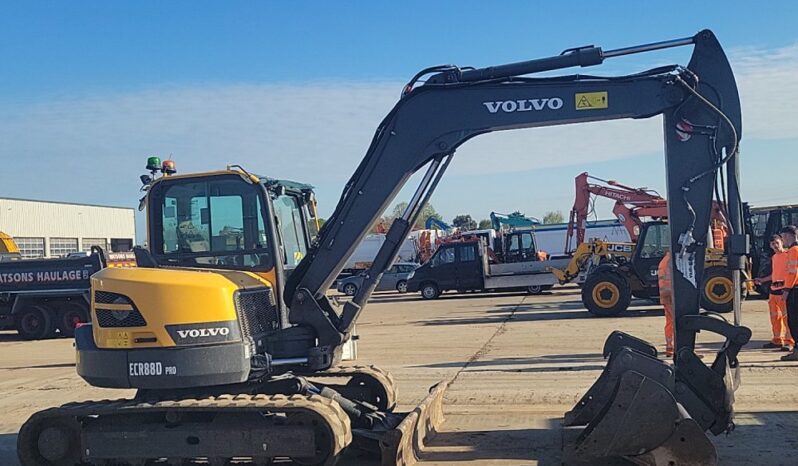 2021 Volvo ECR88D 6 Ton+ Excavators For Auction: Leeds, UK – 30th April, 1st, 2nd & 3rd May 25 full