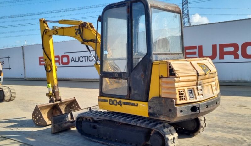JCB 804 Mini Excavators For Auction: Leeds, UK – 30th April, 1st, 2nd & 3rd May 25 full