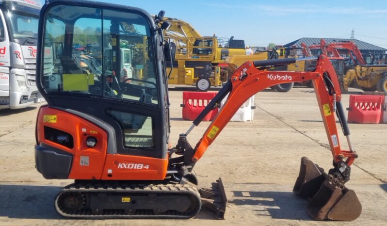 2020 Kubota KX018-4 Mini Excavators For Auction: Leeds, UK – 30th April, 1st, 2nd & 3rd May 25 full