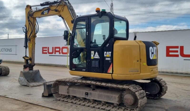 2015 CAT 308E2CR 6 Ton+ Excavators For Auction: Leeds, UK – 30th April, 1st, 2nd & 3rd May 25 full