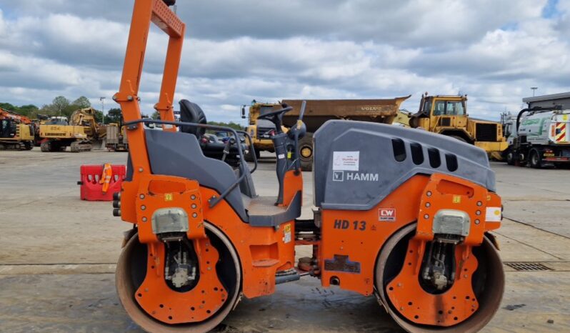 2017 Hamm HD13VV Rollers For Auction: Leeds, UK – 30th April, 1st, 2nd & 3rd May 25 full
