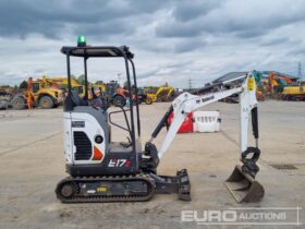 2023 Bobcat E17Z Mini Excavators For Auction: Leeds, UK – 30th April, 1st, 2nd & 3rd May 25 full