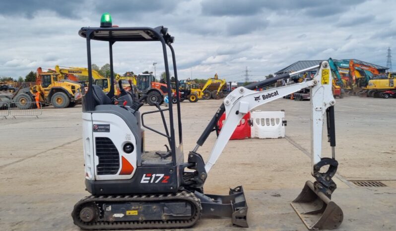 2023 Bobcat E17Z Mini Excavators For Auction: Leeds, UK – 30th April, 1st, 2nd & 3rd May 25 full