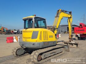 2019 Wacker Neuson EZ80 6 Ton+ Excavators For Auction: Leeds, UK – 30th April, 1st, 2nd & 3rd May 25 full