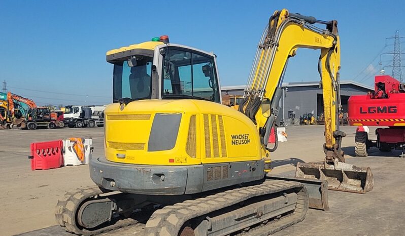 2019 Wacker Neuson EZ80 6 Ton+ Excavators For Auction: Leeds, UK – 30th April, 1st, 2nd & 3rd May 25 full