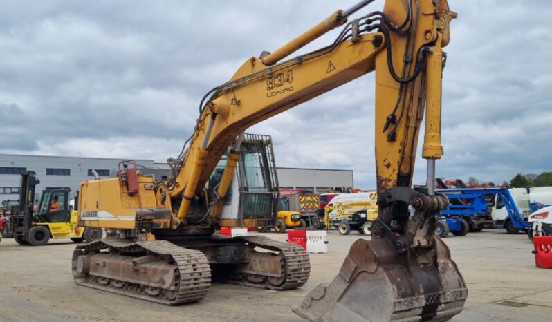 Liebherr R934B HDSL 20 Ton+ Excavators For Auction: Leeds, UK – 30th April, 1st, 2nd & 3rd May 25 full