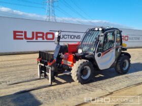2023 Manitou MT625 Comfort Telehandlers For Auction: Leeds, UK – 30th April, 1st, 2nd & 3rd May 25