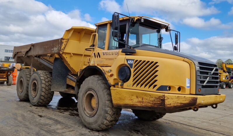 Volvo A25D Articulated Dumptrucks For Auction: Leeds, UK – 30th April, 1st, 2nd & 3rd May 25 full