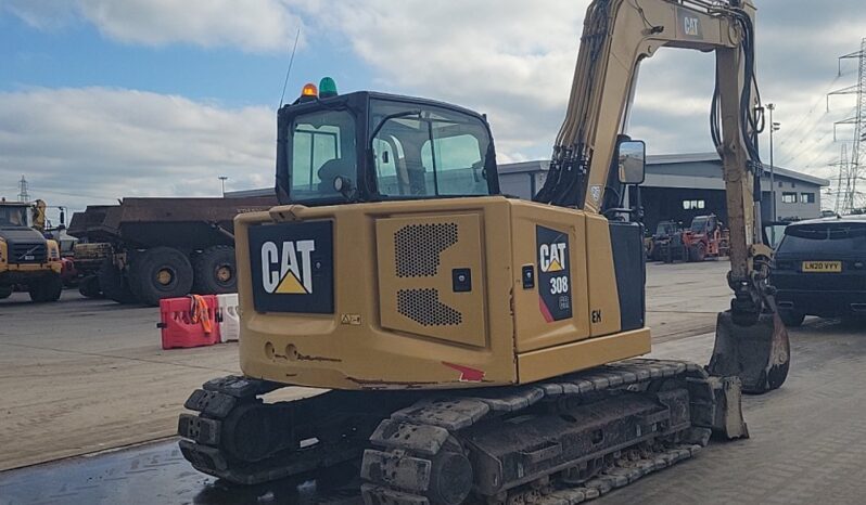 2019 CAT 308CR 6 Ton+ Excavators For Auction: Leeds, UK – 30th April, 1st, 2nd & 3rd May 25 full