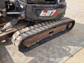 2018 Bobcat E27Z Mini Excavators For Auction: Leeds, UK – 30th April, 1st, 2nd & 3rd May 25 full