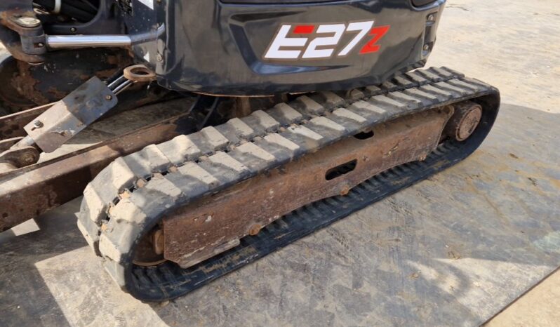 2018 Bobcat E27Z Mini Excavators For Auction: Leeds, UK – 30th April, 1st, 2nd & 3rd May 25 full