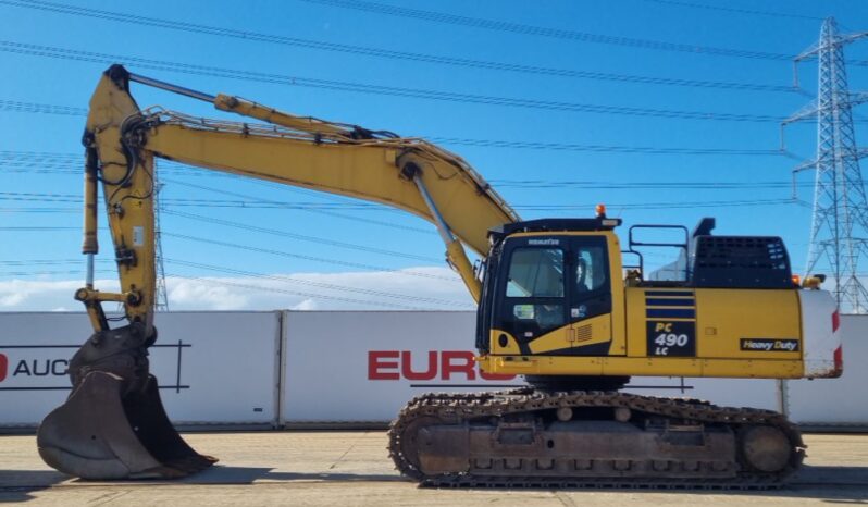 2019 Komatsu PC490LC-11 20 Ton+ Excavators For Auction: Leeds, UK – 30th April, 1st, 2nd & 3rd May 25 full