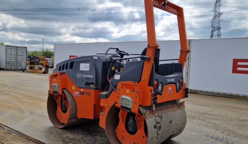 2017 Hamm HD13VV Rollers For Auction: Leeds, UK – 30th April, 1st, 2nd & 3rd May 25 full