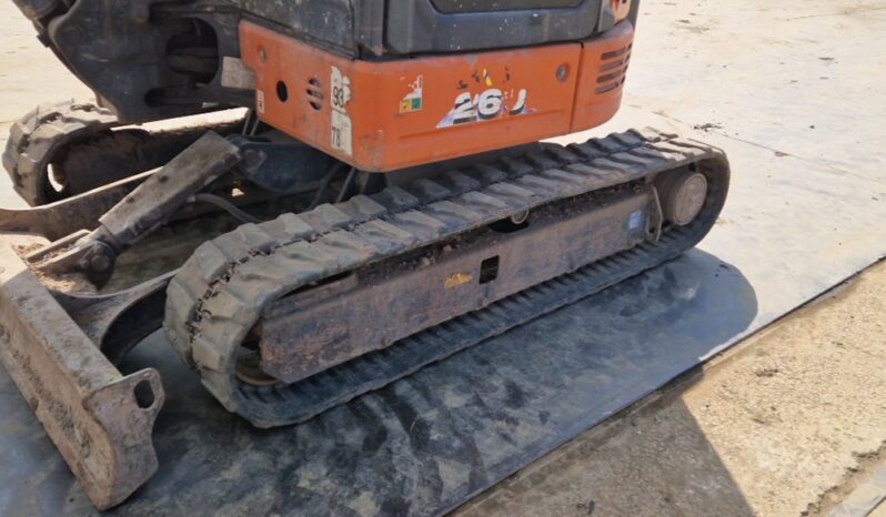 2019 Hitachi ZX26U-6 CR Mini Excavators For Auction: Leeds, UK – 30th April, 1st, 2nd & 3rd May 25 full