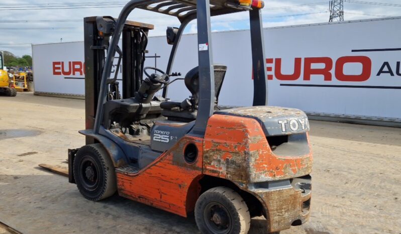 Toyota 02-8FDF25 Forklifts For Auction: Leeds, UK – 30th April, 1st, 2nd & 3rd May 25 full