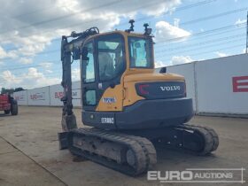 2019 Volvo ECR88D 6 Ton+ Excavators For Auction: Leeds, UK – 30th April, 1st, 2nd & 3rd May 25 full