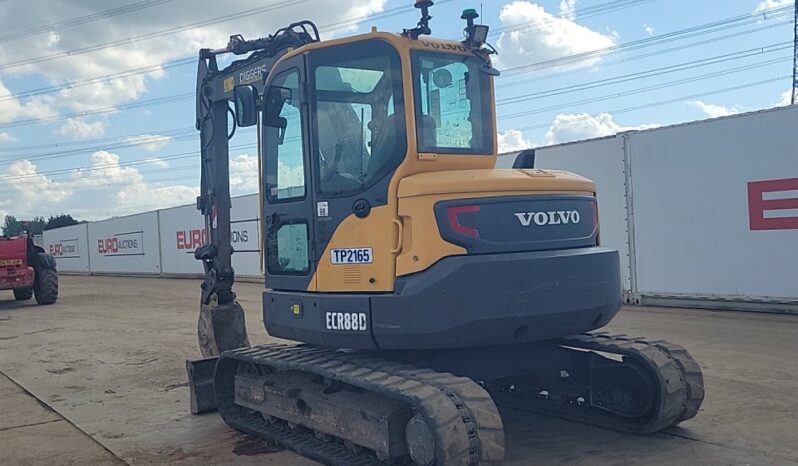 2019 Volvo ECR88D 6 Ton+ Excavators For Auction: Leeds, UK – 30th April, 1st, 2nd & 3rd May 25 full