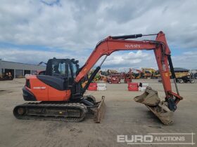 2020 Kubota KX080-4A2 6 Ton+ Excavators For Auction: Leeds, UK – 30th April, 1st, 2nd & 3rd May 25 full