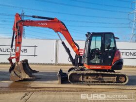 2020 Kubota KX080-4A2 6 Ton+ Excavators For Auction: Leeds, UK – 30th April, 1st, 2nd & 3rd May 25 full