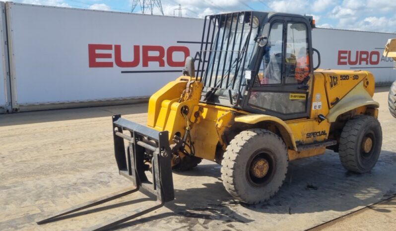 JCB 520 Telehandlers For Auction: Leeds, UK – 30th April, 1st, 2nd & 3rd May 25