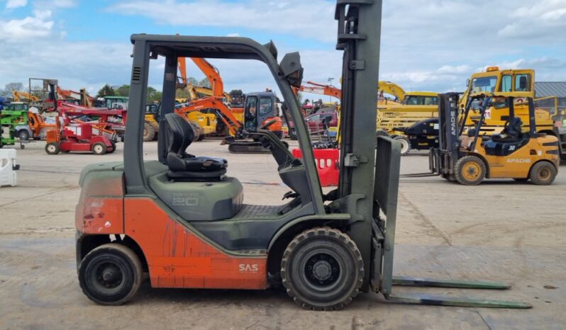 2012 Toyota 02-8FDF20 Forklifts For Auction: Leeds, UK – 30th April, 1st, 2nd & 3rd May 25 full