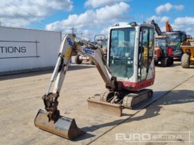 2022 Takeuchi TB216 Mini Excavators For Auction: Leeds, UK – 30th April, 1st, 2nd & 3rd May 25