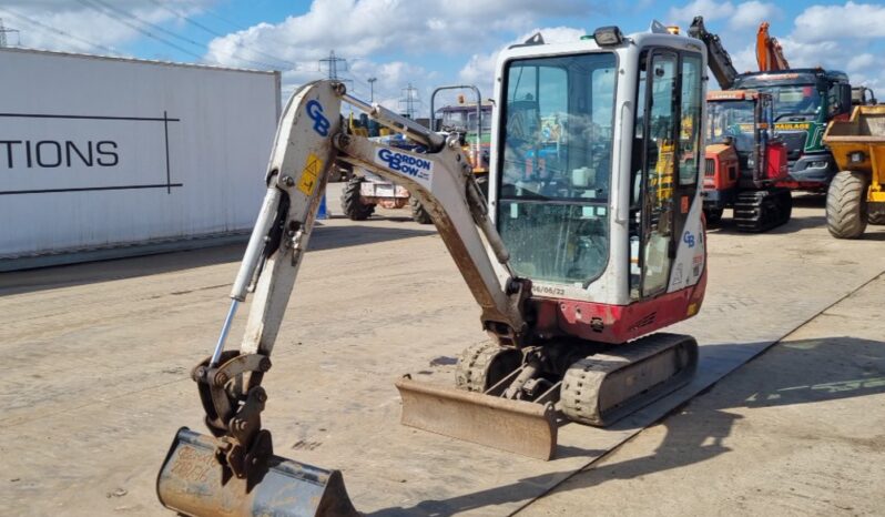 2022 Takeuchi TB216 Mini Excavators For Auction: Leeds, UK – 30th April, 1st, 2nd & 3rd May 25