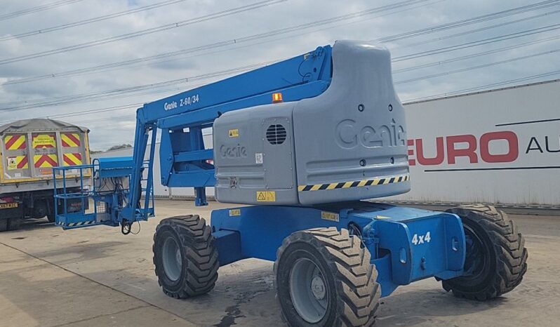 Genie Z60/34 Manlifts For Auction: Leeds, UK – 30th April, 1st, 2nd & 3rd May 25 full