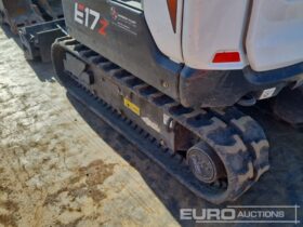 2022 Bobcat E17Z Mini Excavators For Auction: Leeds, UK – 30th April, 1st, 2nd & 3rd May 25 full