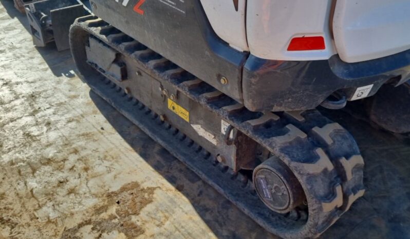 2022 Bobcat E17Z Mini Excavators For Auction: Leeds, UK – 30th April, 1st, 2nd & 3rd May 25 full
