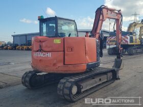 2014 Hitachi ZX85USB-5A 6 Ton+ Excavators For Auction: Leeds, UK – 30th April, 1st, 2nd & 3rd May 25 full