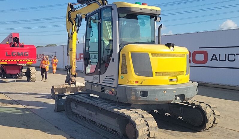 2019 Wacker Neuson EZ80 6 Ton+ Excavators For Auction: Leeds, UK – 30th April, 1st, 2nd & 3rd May 25 full