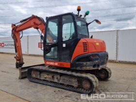 2017 Kubota KX080-4A 6 Ton+ Excavators For Auction: Leeds, UK – 30th April, 1st, 2nd & 3rd May 25 full
