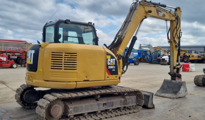 2015 CAT 308E2CR 6 Ton+ Excavators For Auction: Leeds, UK – 30th April, 1st, 2nd & 3rd May 25 full