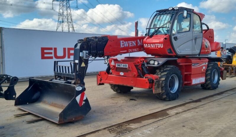 2017 Manitou MRT2550+ Privilege ST4 Telehandlers For Auction: Leeds, UK – 30th April, 1st, 2nd & 3rd May 25 full