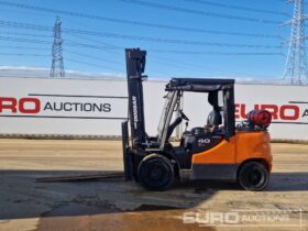 2015 Doosan D40SC7 Forklifts For Auction: Leeds, UK – 30th April, 1st, 2nd & 3rd May 25 full